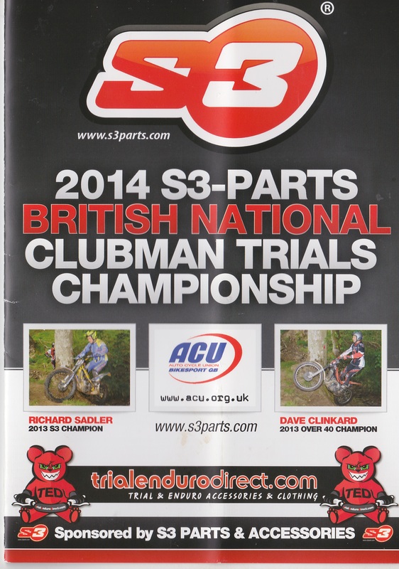 British Motorcycle Trials Championship Dates Of Ww1